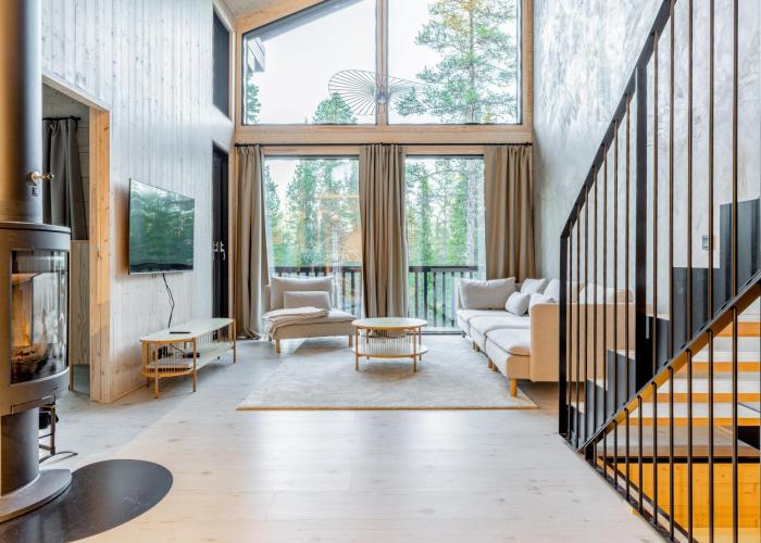 Modern High-Quality 4BR Villa in Levi Next to Ski Slopes