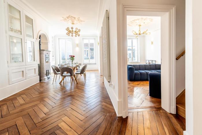 Gîte Vosges en Ville luxueux appartement Duplex avec sauna espace bien être au centre dEpinal
