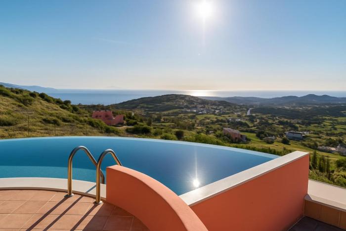Villa Malia, Eco-Chic, Tranquility, Sea Views & Luxury Cycladic Island Escape