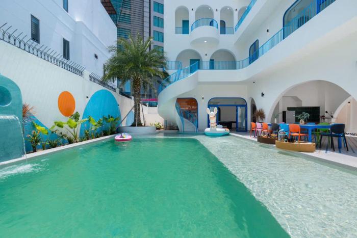 Villa gần Bãi Sau Hồ Bơi 150m2