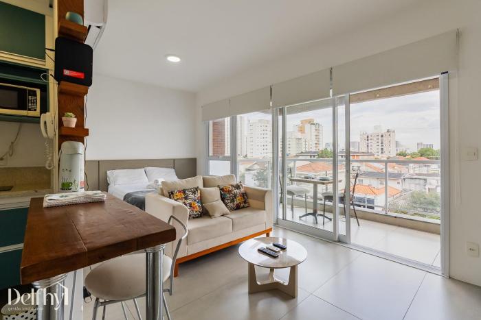 Studio c Bela Vista na Vila Mariana Garagem + AC