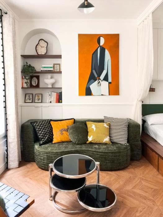 Eiffel Tower 6-Min Walk Charming Studio 3 sleeper