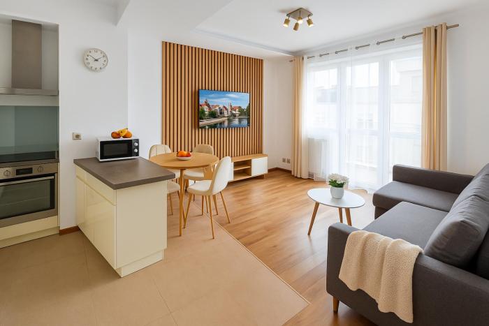 Apartament nad Brdą dla 4 osób z kuchnią