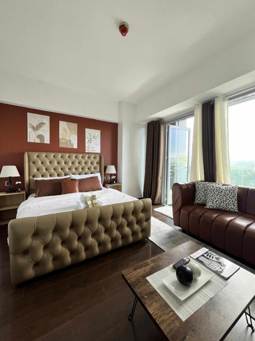 Carol Aeon Suite 1bedroom with City view Balcony Fully furnished