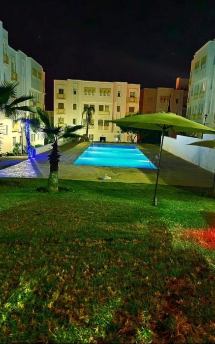 Dar Salma Pearl of Atlantic CAN 2025 Chaines internationales Netflix fibre optique parking gratuit Airport Piscines