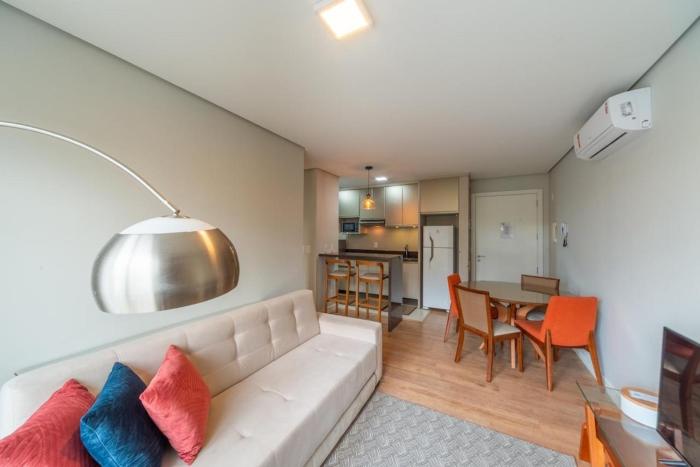 Apto Premium 1 min da Rua Coberta - Varanda - AC