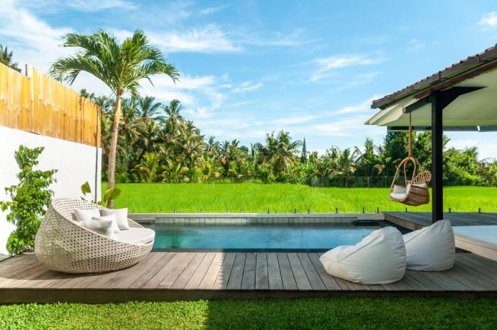 Ando House - 2BR Villa with Sunset Rice Field Views