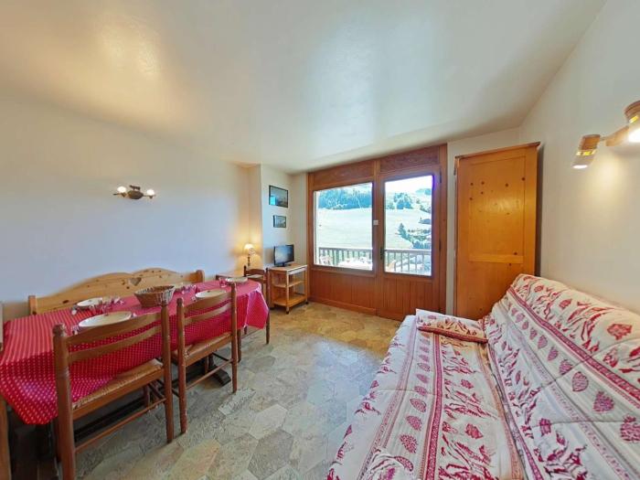 Appt 2P avec balcon au centre du Chinaillon, proche pistes, parking et casier à ski - FR-1-241-147