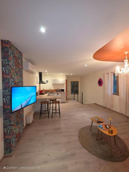 ST-ETIENNE-DE-SAINT-GEOIRS - T2 4 pers - Proche centre village en pleine nature - Wifi et Clim