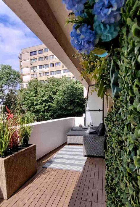 Cosy flat with large balcony