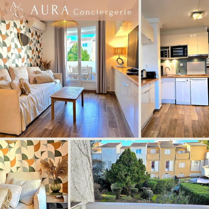 Les Lavandes - à 5min de la mer à pieds , avec balcon et parking - BY AURAconciergerie