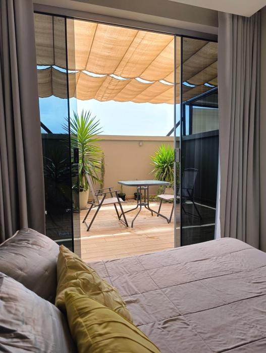 Apartamento con terraza privada