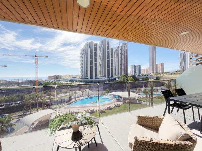 Sunset Waves VI by Terreta Rentals