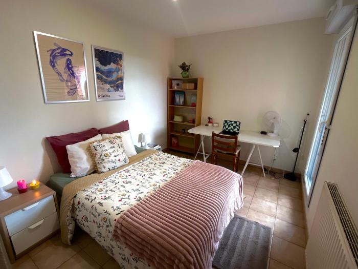 Grand balcon avec vue sur Garonne en centre ville