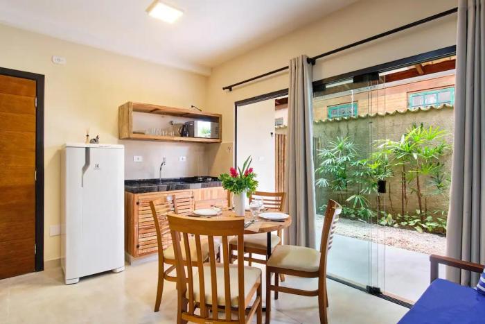 Studio II com jardim Praia Grande