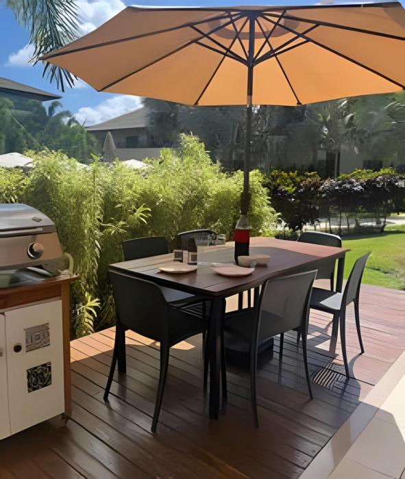 Apto deck Privativo e Churrasqueira em Muro Alto