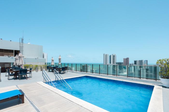 Flat Boa Viagem 350 metros do mar - Próximo Feirinha Boa Viagem