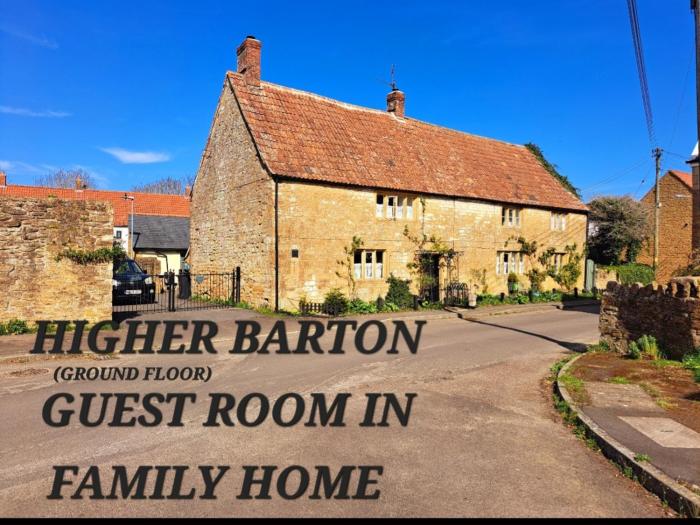Higher Barton Guest room