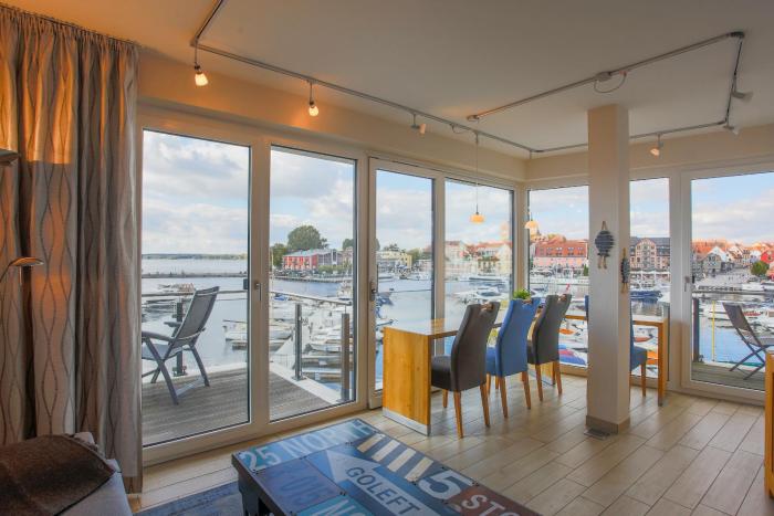 Panorama Suite- Apartment in der Hafenresidenz mit Panoramablick