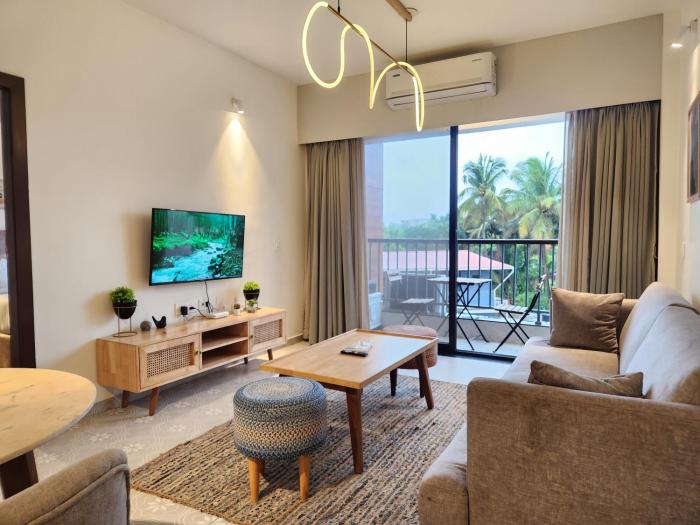 The Harmony - 1BHK Apartment in Candolim with Pool, Parking and Modern Amenities