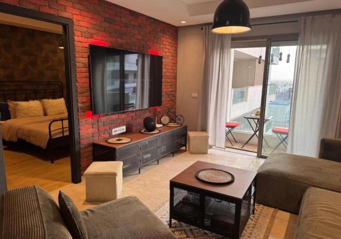 Studio Zenata Central Park Près de la plage Vue Piscine