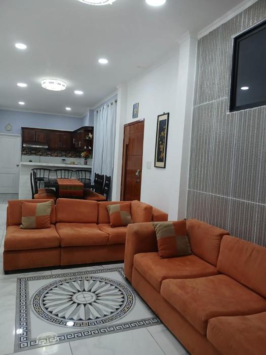 Spacious apartment with AC and terrace