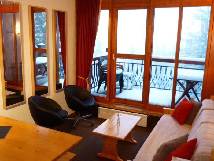 Duplex 3 pièces pour 6 pers., vue vallée, proche pistes, animaux admis à Arc 1800 - FR-1-411-228