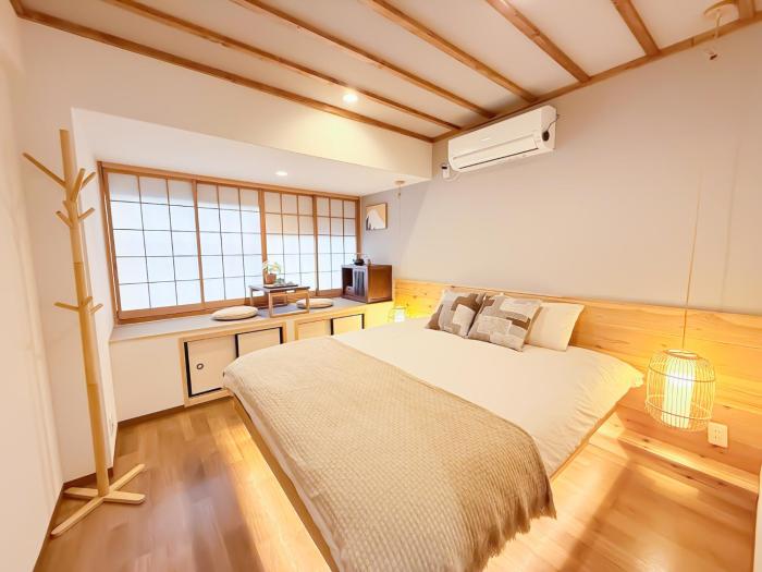 Tsuruhashi 1F 9 min walk &3BR Apt for 6&Near Enba Natural Onsen&JR Direct to Namba, Nara & USJ