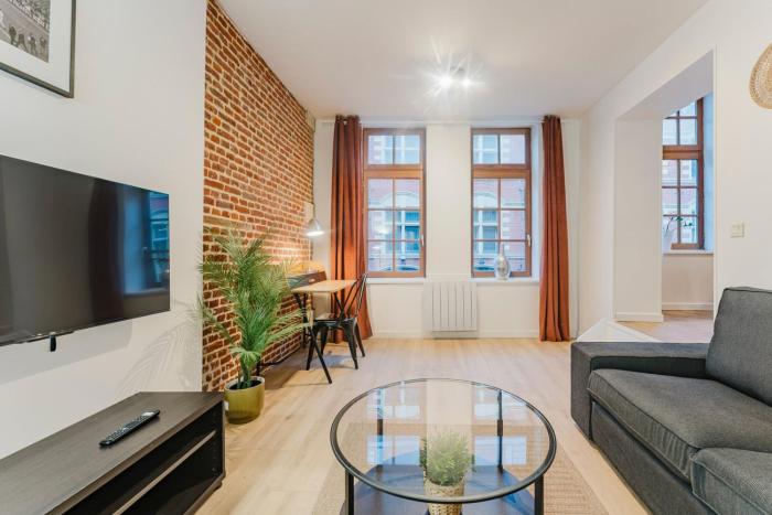 Apartment in a typical Lille street