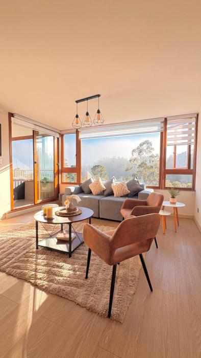 Moderno y exclusivo depto con vista a la laguna grande