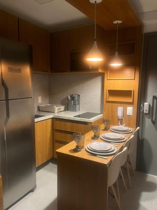 Mar de Campas Flat 218 rooftop vista mar Tamandaré