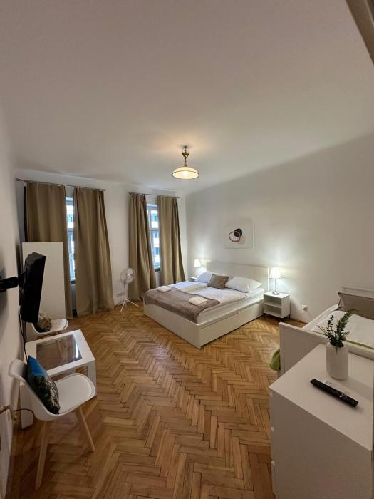 Stylish shared Apt for Longstays Margareten, Up to 5P