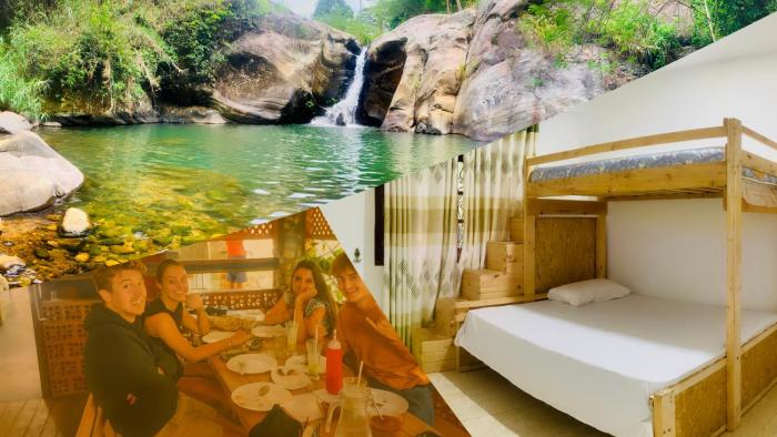 e34 Café, Restaurant & Hotel Koslanda Hideaway with a Private Natural Pool
