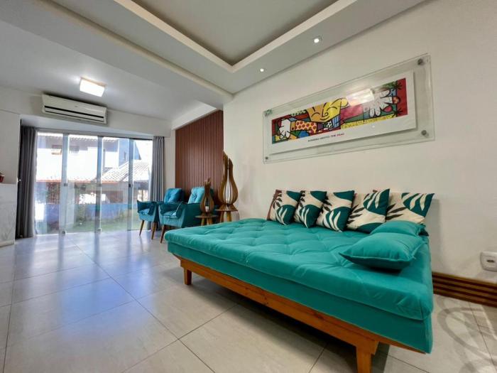 Pé na areia Triplex em Jurerê 50m mar