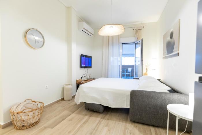 Eliá Estudio con terraza, confort y ubicación estratégica en Atenas