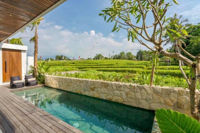 Lorena Rice field View 3 BR Private Pool Villa ZN346