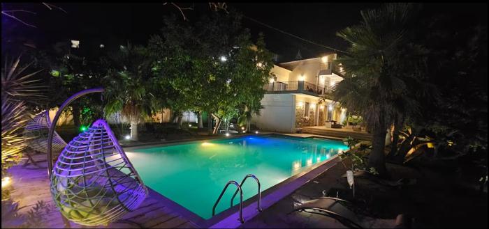 Villa avec piscine en montagne