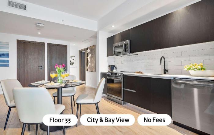 Top-floor 3BR Stay with skyline views