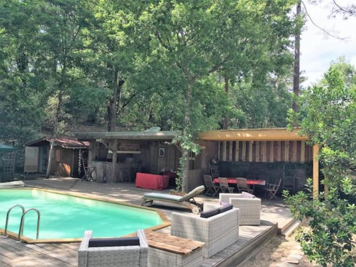 Cap Ferret Villa Grand Chalet Bois