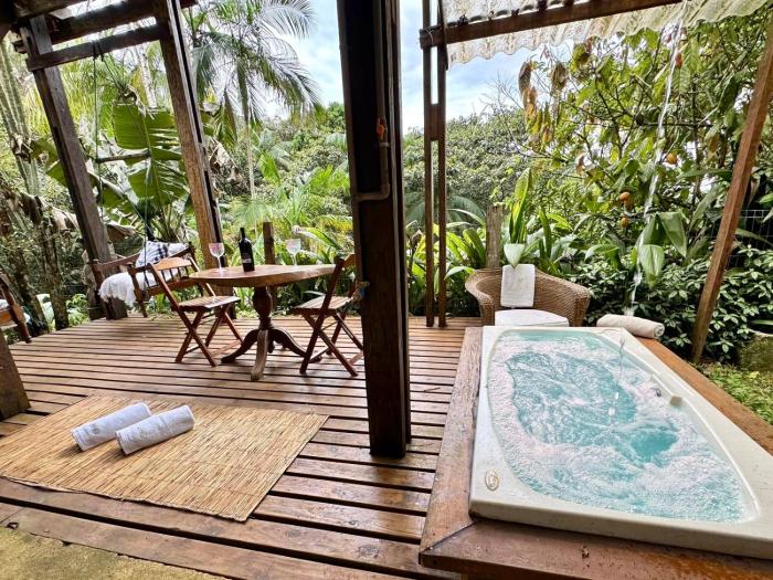 Refúgio Mata Atlântica Guaraú - Cachoeira e Vista Mar