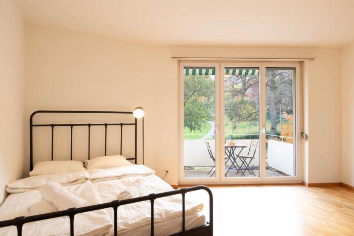 Peaceful Park Balcony Zurich City