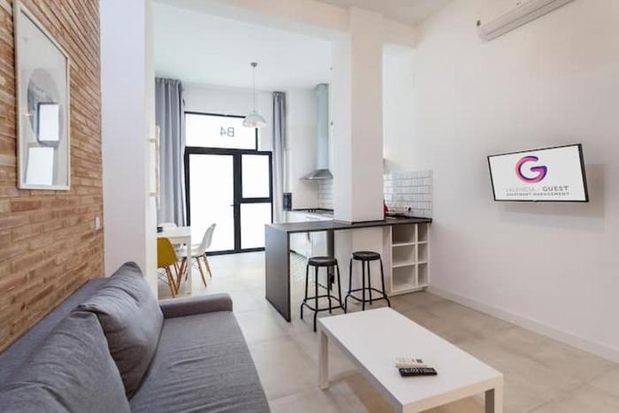 New Flat center historic Ruzafa Wifi AC