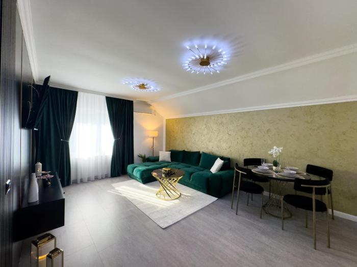 S&S Apartment 1 bedroom with balcony and garden free Parking at location 2 spaces