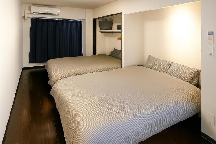 505 Namba 8min Dotonbori Area Family Room Max 5pax Washer Wifi Apartment