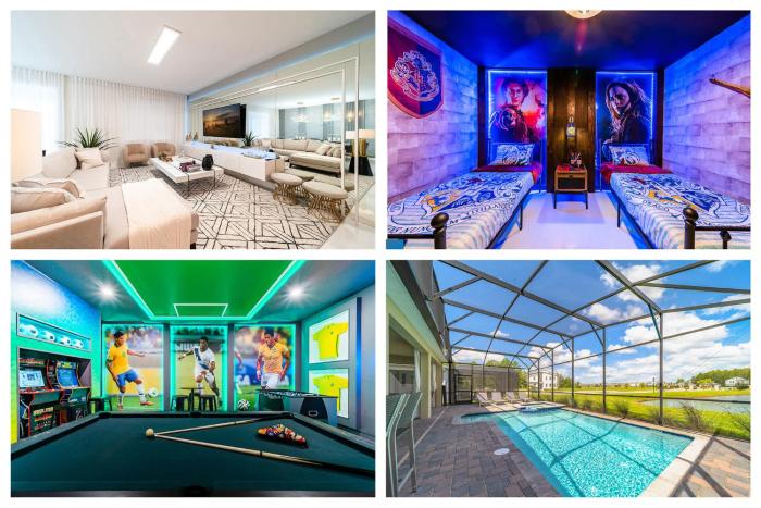 Themed 9BR Retreat Pool & Soccer Fun