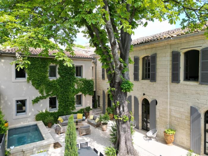 Gîte Uzes-A lombre du marronnier