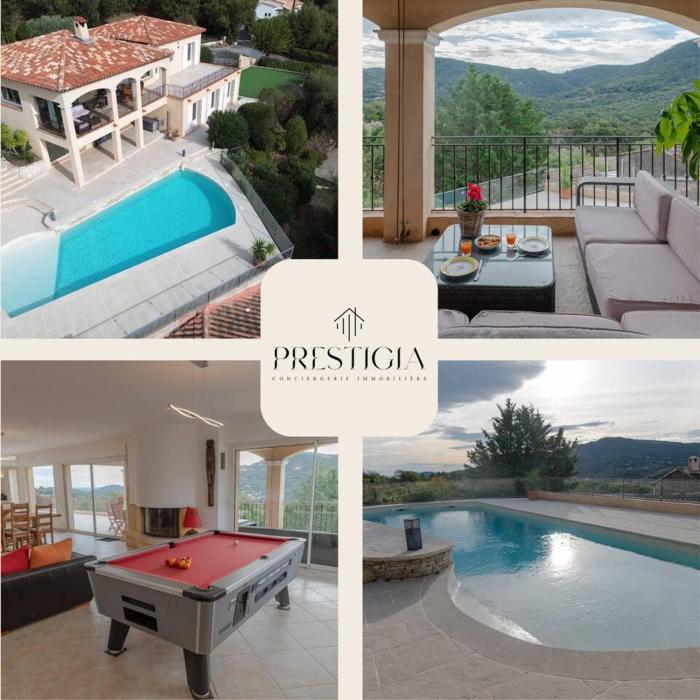 Superbe villa avec piscine au coeur de lEstérel