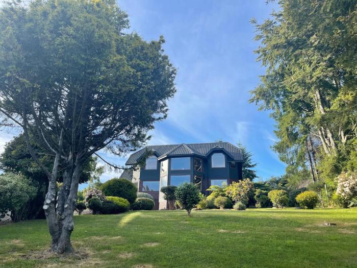 Beautiful Plot Lake and Volcano View