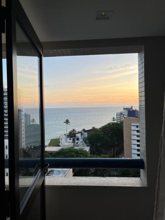 Apartamento ondina circuito carnaval decorado Cama king