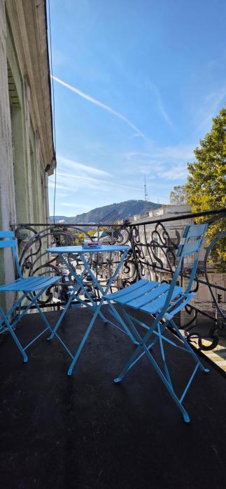 Two-bedroom apartment with balconies